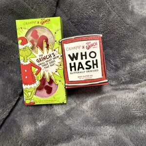 Colourpop X Grinch Highlight Duo & Glitter Eyeshadow